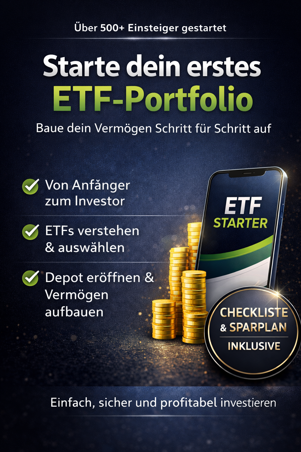 Starte dein erstes ETF-Portfolio – Der einfache Blueprint für Anfänger